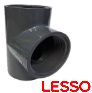 TEE C/R PVC SCH40 - LESSO