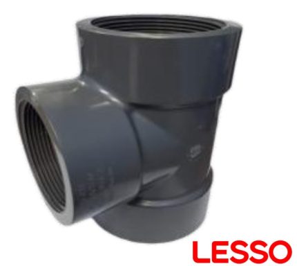 TEE C/R PVC SCH80 - LESSO