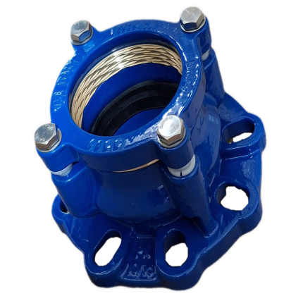 TRANSICION ACERROJADA PARA TUBO DE HDPE - HD